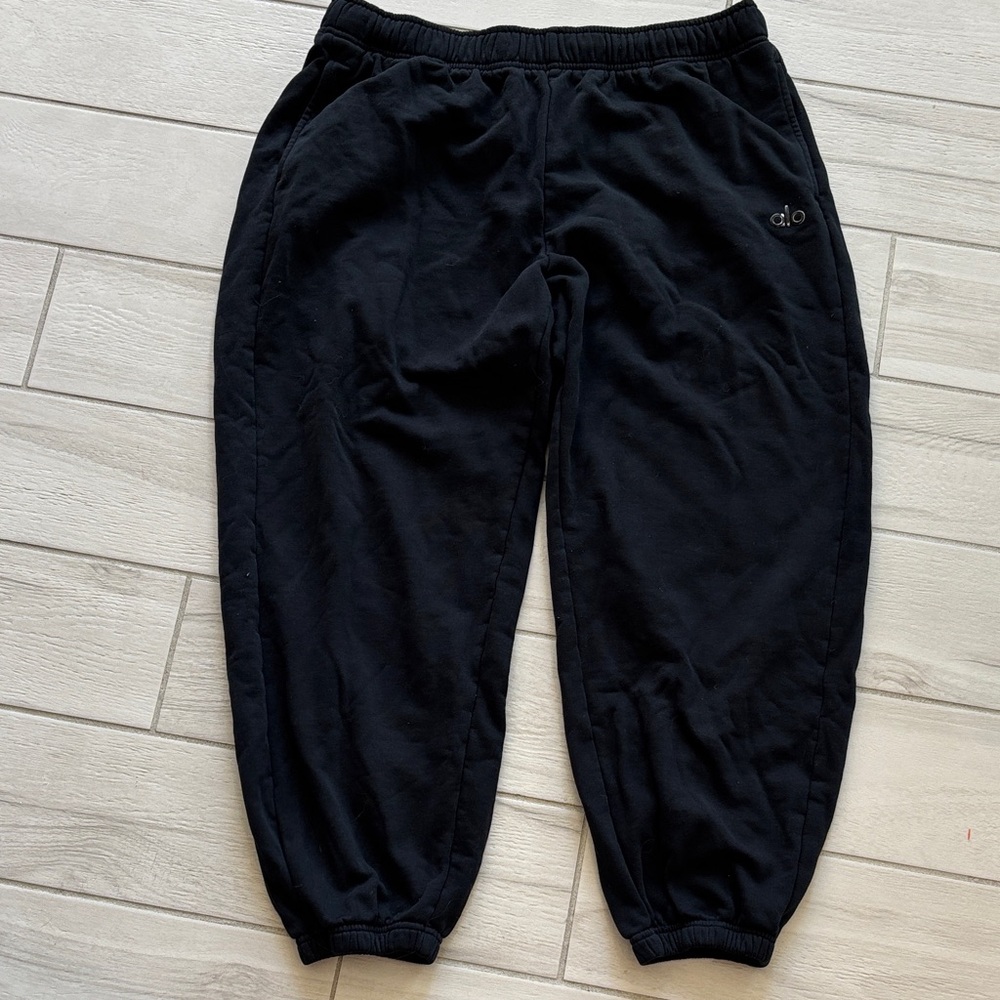 ALO Yoga Charcoal Jogger Pants